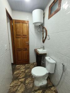 Koupelna v ubytování Poraite alojamientos + 23 fotografií
