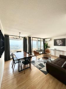 Posezení v ubytování Sky Manquehue Las Condes