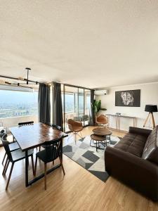 Posezení v ubytování Sky Manquehue Las Condes