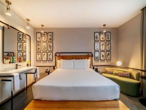 Giường trong phòng chung tại Pullman Sao Paulo Guarulhos Airport +194 ảnh