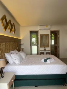 Una cama o camas en una habitación de Sogno De Mare