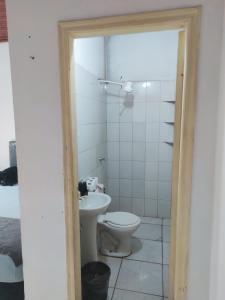 Ένα μπάνιο στο Alojamiento Avenida san Blas