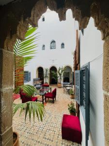 Χώρος καθιστικού στο Riad Narjiss +33 φωτογραφίες