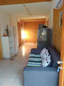 Χώρος καθιστικού στο Hostal sra Carmen