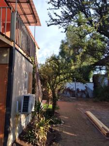 Κήπος έξω από το Hostal sra Carmen