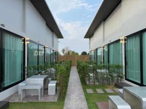 Zahrada ubytování Heaven space resort