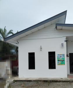 Bygningen som den private indkvartering ligger i