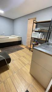 Postel nebo postele na pokoji v ubytování Quarto Próximo 15min perto Aeroporto Guarulhos