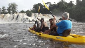 Tetamu yang menginap di Hôtel Restaurant Gites Kribi