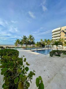 Πισίνα στο ή κοντά στο Apartamento en Cartagena cerca al hotel las Américas