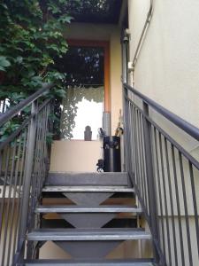 Balkón nebo terasa v ubytování B&B Bondi