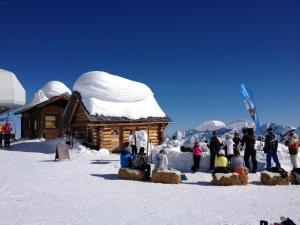 Hotel Ristorante Walser durante l'inverno