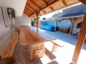 Ruang duduk di Apartman Marina i Sobe Luka