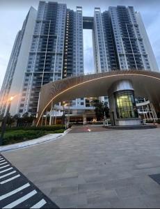 Bygningen som lejligheden ligger i