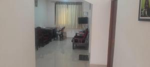 Et tv og/eller underholdning på Richnest Apartment and villas Colva