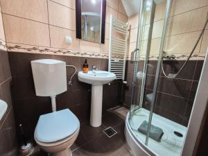 Et badeværelse på Casa Sonne