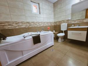 Et badeværelse på Casa Sonne