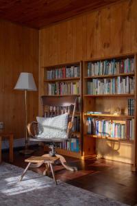 Biblioteket i feriehuset