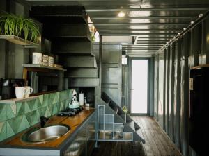 a bathroom with a sink and a counter at Rosemary Hill Farm in Pretoria +121 photos