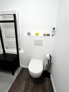 A bathroom at Alžbetina Old Town Apartment