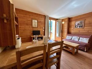 Posezení v ubytování Studio lumineux 4 pers., balcon sud, pieds des pistes - Serre Chevalier - FR-1-330F-120
