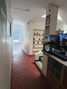 TV a/nebo společenská místnost v ubytování Hotel Confort Boutique + 15 fotografií