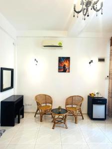 Posezení v ubytování L&D Stay Inn
