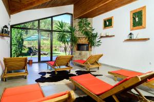 Posezení v ubytování Thermal Camping Velingrad