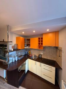 Køkken eller tekøkken på Fricis Appartment