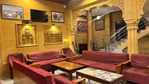 Χώρος καθιστικού στο Hotel Tokyo Palace