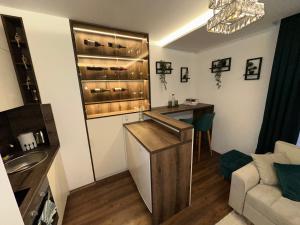 Η κουζίνα ή μικρή κουζίνα στο Elit Lux Apartments