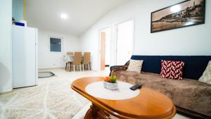 Posezení v ubytování Skyline Suites Belgrade + 5 fotografií