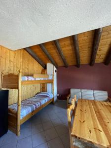 Postel nebo postele na pokoji v ubytování La mansarda di Cerise