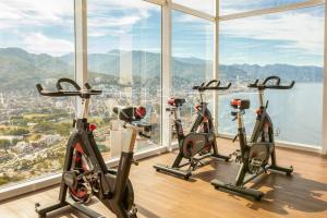 Γυμναστήριο ή/και όργανα γυμναστικής στο Moikkarentals 1BR Condo Ocean View PV NT 1904