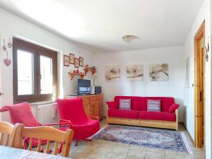 Χώρος καθιστικού στο Chambre d'Or View Apartment