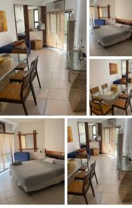 Ένα ή περισσότερα κρεβάτια σε δωμάτιο στο Flat copa