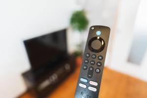 Μια τηλεόραση ή/και κέντρο ψυχαγωγίας στο 一棟貸し宿 Guest House Mado