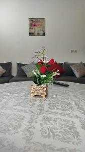 Χώρος καθιστικού στο Appartement Salé Doha Layayda