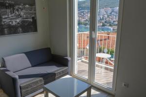Balkón alebo terasa v ubytovaní Nautika Apartment