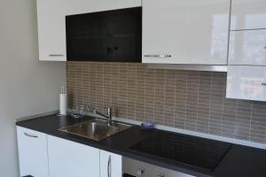 Kuchyňa alebo kuchynka v ubytovaní Nautika Apartment + 19 fotografií