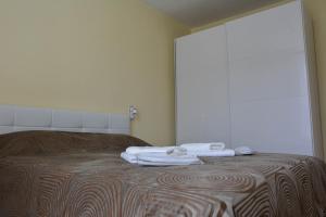 Posteľ alebo postele v izbe v ubytovaní Nautika Apartment