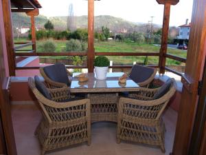 A balcony or terrace at Melograno Apartments and Studios