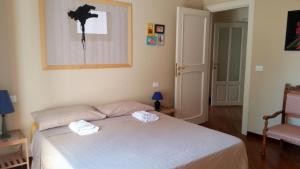 Posteľ alebo postele v izbe v ubytovaní Villa sul mare