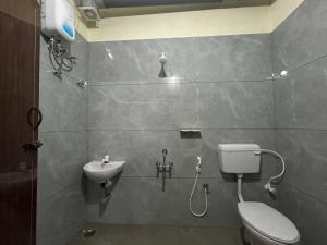 Koupelna v ubytování Classic Homes