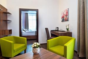 Część wypoczynkowa w obiekcie Hotel U Hada Žatec