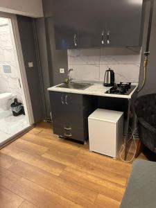 Køkken eller tekøkken på Besiktas Guest House