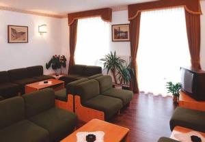 Posezení v ubytování Albergo Scarpone