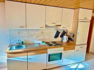 Η κουζίνα ή μικρή κουζίνα στο Scenic Stay Grindelwald Interlaken & Lauterbrunen