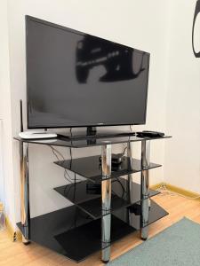 Μια τηλεόραση ή/και κέντρο ψυχαγωγίας στο Kyiv Gelik Apartment +11 φωτογραφίες