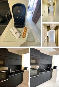 Køkken eller tekøkken på La Suite Design Dunkerque Plage à 50 mTerrasse Sud